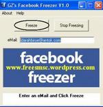 Hack facebook via facebook freezer
